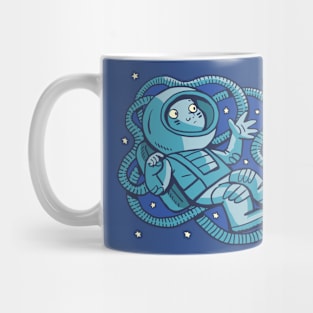 baby cosmonaut looks to the future Mug